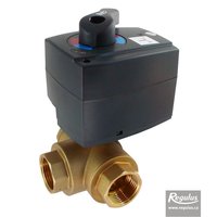 Picture: Ventil trojcestný guľový VZK 325-230-1P R
