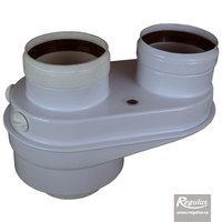 Picture: Rozdeľovač pr.80 PP, pripojenie 80/125 s odbermi