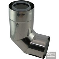 Picture: Koleno pr.80/125, 90°, PPH-A/Inox
