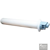 Picture: Vodorovný systém odťahu spalín 60/100 Al/plast sada 3