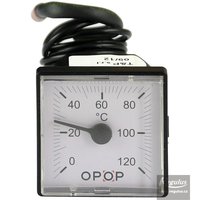 Picture: Teplomer 0-120 °C, kapilára 1 m, logo OPOP