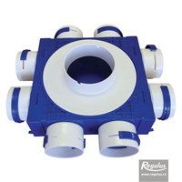 Box rozdeľovací rohový plastový 8x75/125mm Picture: Box rozdeľovací rohový plastový 8x75/125mm